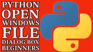 Python Tutorial How to Open a File Dialog Box in Windows  GUI Development  Tkinter Mini Project [upl. by Yud]