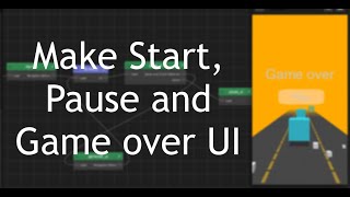 BUILDBOX 3 tutorial 3 Make a road shooter Game  Start Pause amp Game over UIs  Make your own game [upl. by Low]