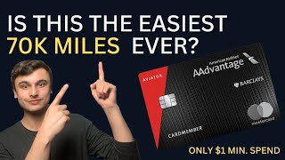 The Fastest Way to Earn American Airlines Miles Barclays Aviator Red [upl. by Crystie]