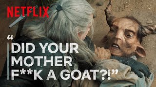 Geralt amp Jaskier Hunt a quotDevilquot in 4K  The Witcher Season 1 [upl. by Asabi]