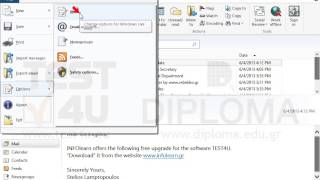 Configure Windows Live Mail so that you can read email messages as plain text [upl. by Den399]