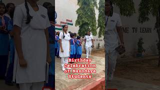 Birthday Celebration of Navodaya Students jnv shorts birthdaycelebration jnvkoppal [upl. by Crofoot]