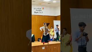 SD College PanipathChhati ke lage song dance video trending girl dance video collage school yt [upl. by Analem]