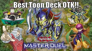 Toon Deck OTK  Crushing Rhongo  YuGiOh Master Duel [upl. by Kenzi]