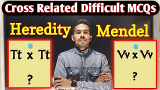 Heredity Cross Related Difficult Questions Mendel  Genetics  Madhyamik Life Science Wbbse Board [upl. by Pomcroy]