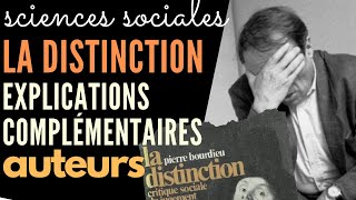 BOURDIEU  la distinction  Bonus 🎁 Explications complémentaires [upl. by Pietra835]