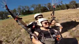 Tandem paragliding take off and landings [upl. by Reniar]