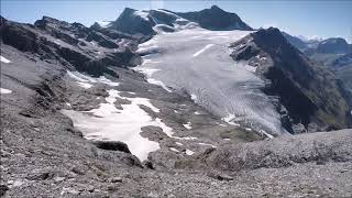 Le Pleureur3704m normal route from Mauvoisinvoie normaleVal de Bagnes Valais Suisse25082019 [upl. by Halpern]