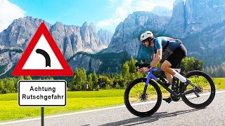 VOLLGAS auf der Sellaronda Dolomiten Beste Rennrad Runde [upl. by Nnylrats]