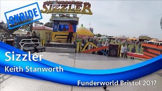 Sizzler  Keith Stanworth Onride  Funderworld Bristol 2017 [upl. by Summons]