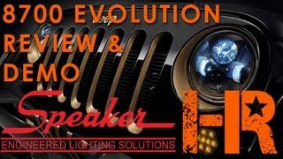 JW Speaker 8700 Evolution LED 7quot Round Headlight  Headlight Revolution [upl. by Eirrok]