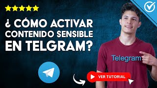 Cómo ACTIVAR el CONTENIDO SENSIBLE en Telegram  🔞 Fácil y Rápido 🔞 [upl. by Jonie947]