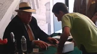 NEW TOM DURKIN AUTOGRAPH SIGNING AT BELMONT PARK [upl. by Llehcal]