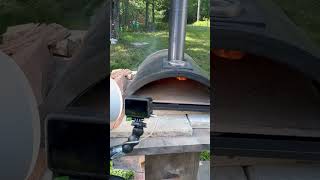 Warming up the Expert Grill Pizza Oven pizzaoven woodfirepizza expertgrill [upl. by Dela]