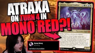 NOBODY Expects This🤣Standard Mono Red Atraxa🔥MTG Gameplay amp Deck Tech [upl. by Lrae]