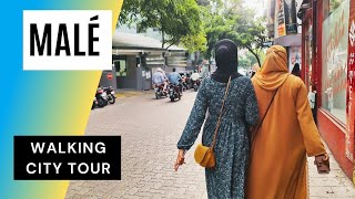 Malé Maldives CITY TOUR ✅ Walk around the Capital of Maldives  Explore Male in HD [upl. by Paradies499]