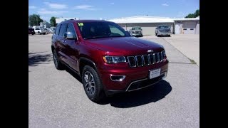 2018 Velvet Red Pearlcoat Jeep Grand Cherokee Limited 4X4 KJ2202 Motor Inn Auto Group [upl. by Remlap624]