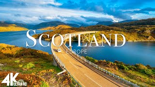 FLYING OVER SCOTLAND 4K UHD  Relaxing Music Along With Beautiful Nature Videos4K Video Ultra HD [upl. by Lebanna360]