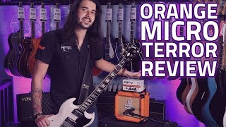 Orange Micro Terror Guitar Amplifier Head Demo Review w PPC108 Cab [upl. by Pat]