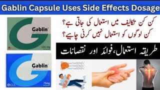 Gablin tablet uses in urduGablin 100mg uses in urduGablin capsule uses [upl. by Eednam]