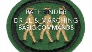 SDA Pathfinders Drill and Marching Basic [upl. by Ayotnahs]