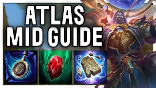 THIS IS HOW YOU BUILD ATLAS IN MID  Atlas Mid Ranked Conquest [upl. by Kcinemod15]