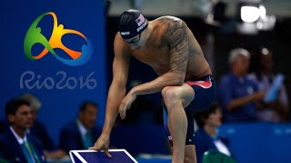 Caeleb Dressel 100m freestyle underwater view 2016 RIO Olympics [upl. by Venetis86]