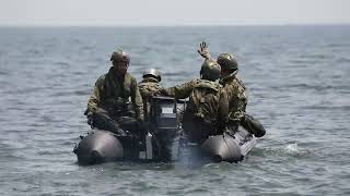 Amphibious Landing with US Recon Marines and Allies in Indonesia [upl. by Dusen399]