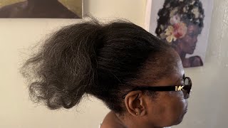 Dealing with Traction Alopecia and Low Porosity Hair  A Journey to Healthy low porosity hair [upl. by Roland]