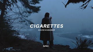 David Kushner  Cigarettes lyrics [upl. by Layman]