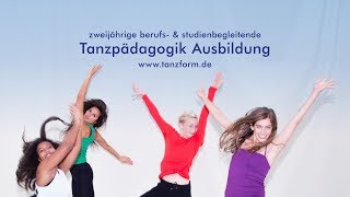 Berufs und studienbegleitende Ausbildung Tanzpädagogik [upl. by Satterlee]