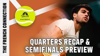 Wimbledon quarterfinals recap  Semis preview  The French Connection  NBC Sports FULL EPISODE [upl. by Auka514]