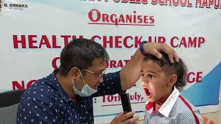 NCRIMSMEERUT Helth Checkup Camp at GD Goenka Public School Hapur [upl. by Aracal]