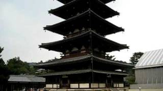 Horyuji Temple in Nara Japan [upl. by Anaeg]