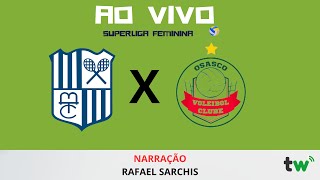 Minas x Osasco AO VIVO  Superliga Feminina de Vôlei  Torcida Web [upl. by Radferd]