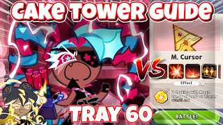 Endless Strawberry Cake Tower Tray 60 GUIDE F2P  Cookie Run Kingdom [upl. by Skippie667]