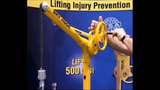 Skyhook Lifting Cranes Braking Styles Overview [upl. by Asselam]