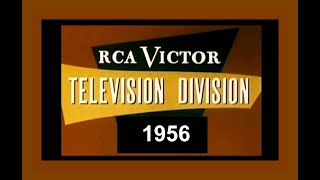 Original 1956 RCA Film Vintage Television Electronics amp Vacuum Tube Production TV technology [upl. by Celene]