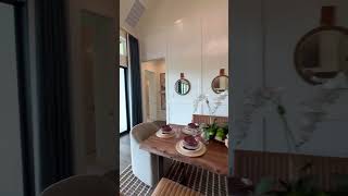 ENTRYWAY DESIGN  DINING ROOM DESIGN WITH FABULOUS VIEW  OPEN LIVING ROOM AREA  DREES HOMES [upl. by Hpotsirhc]