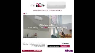 LG Dual Cool Inverter AC  EcoFriendly Longevity 40 Faster Cooling 70 Energy Savings [upl. by Mateo]