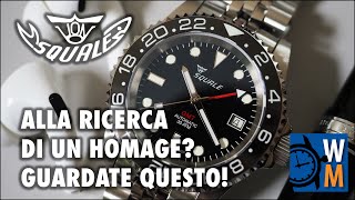 Squale 1545 30 Atmos GMT la recensione del homage di Rolex [upl. by Clapper]