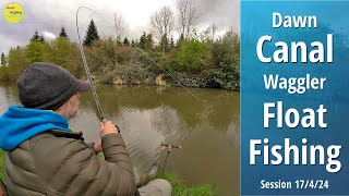 Float Fishing  Lovely Dawn Waggler Session  Closed Season Canal Chronicles Ep6  17424 Vid 499 [upl. by Neom200]