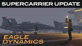 DCS Supercarrier Deck Crew Update COMING SOON [upl. by Spohr]