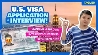 How to Apply for a US VISA • Interview Questions amp Requirements for Filipinos • Iwas DENIED Tips [upl. by Artemas]