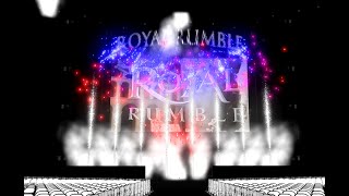 WWE Royal Rumble 2016 Opening Pyro Replication WWE 2010s Pyro Flashback S02Ep26 [upl. by Brownson]