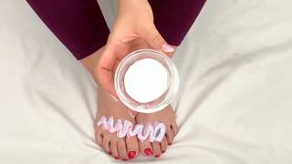 Amazing AtHome Pedicure Trick for Super Soft Feet [upl. by Eyma]