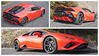 RWD 2020 Lamborghini Huracan Evo Arancio Xanto [upl. by Lorre]