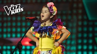 Ellie canta El Pescador  Audiciones a ciegas  La Voz Kids Colombia 2018 [upl. by Kissner]