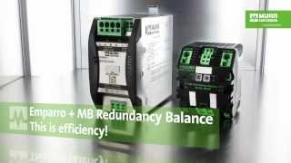 This is efficiency Emparro and MB Redundancy Balance  Murrelektronik [upl. by Odnesor681]