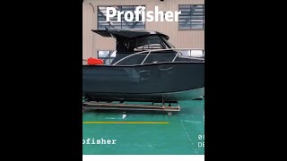 GospelBoat aluminum fishing boat cabin boat Profisher 750 for sale in United States Seattle Florida [upl. by Flann]